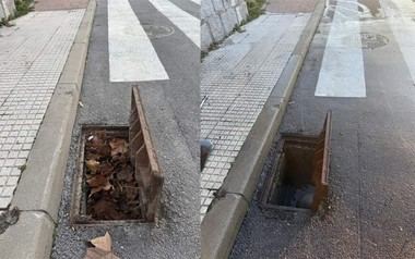 Concluye la limpieza de imbornales en áreas propensas a inundaciones en Guadarrama