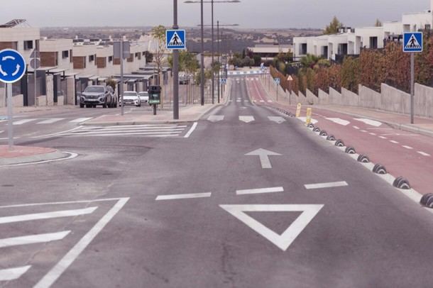 Finalizan las obras de la calle Méndez Núñez en Cortijo Sur