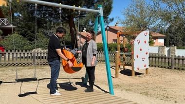 Galapagar instala columpios inclusivos en sus parques infantiles