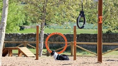 Galapagar inaugura un moderno parque canino tras su completa renovación