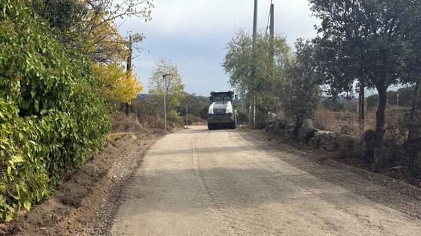 Galapagar comienza el asfaltado del Camino de Fuente del Puerco para facilitar el acceso a los vecinos