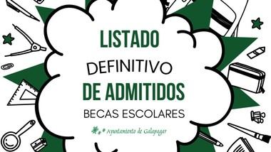 Galapagar anuncia 900 beneficiarios de sus becas escolares 2024/25