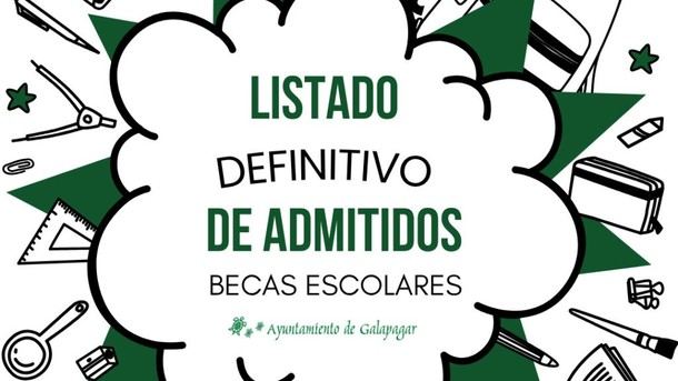 Galapagar anuncia 900 beneficiarios de sus becas escolares 2024/25