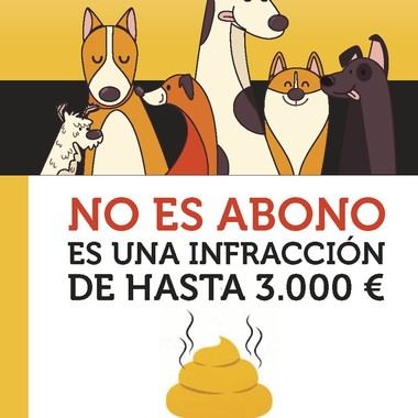 Multas de hasta 3.000 euros por no recoger excrementos de perros en Torrelodones