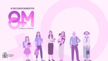 Tres mujeres destacadas reciben premios en la III Edición de "8M. 8 Mujeres, 8 Motivos"