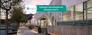 El Polideportivo Municipal abrirá todos los días en Semana Santa 2025