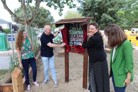 Inauguran Aula Medioambiental en el CEIP San Gregorio con actividades para escolares