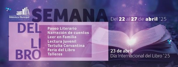 Hoyo de Manzanares organiza la Semana del Libro con diversas actividades del 22 al 27 de abril