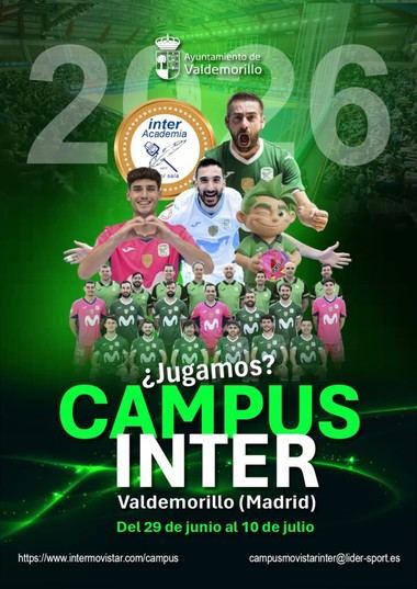 Campus de Fútbol Sala en Valdemorillo: del 29 de junio al 10 de julio