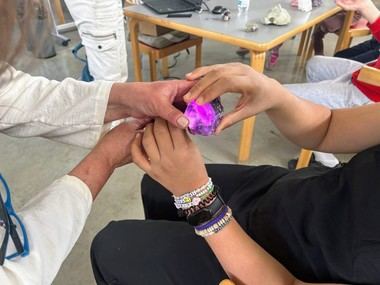 Éxito rotundo en la ludoteca geológica para jóvenes y adultos
