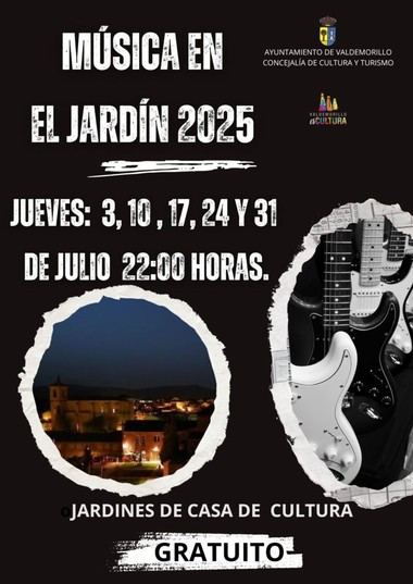 Ciclo de Música en el Jardín culmina con el I Micro Abierto de Valdemorillo