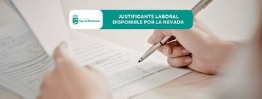 Justificante laboral por nevadas en Hoyo de Manzanares disponible para el 28 de enero