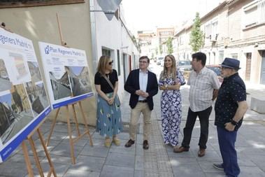 Renovación de la Colonia de Bomberos en Usera mejora espacios públicos y accesibilidad