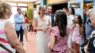 Madrid celebra el Día de los Abuelos con 250 mayores y sus nietos