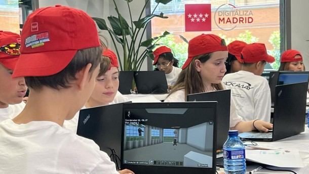 Finaliza la I Liga Minecraft en Madrid con la participación de 10 equipos escolares