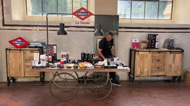 Nuevos puntos de venta de productos oficiales en Museos de Metro de Madrid