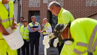 La Comunidad de Madrid mejora 12.000 m² de la carretera M-123 en Valdeolmos-Alalpardo