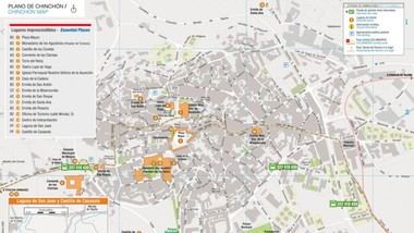 Chinchón se une a la colección de planos turísticos de la Comunidad de Madrid