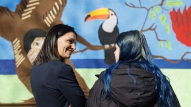 Madrid integra arte y educación especial con un mural colaborativo