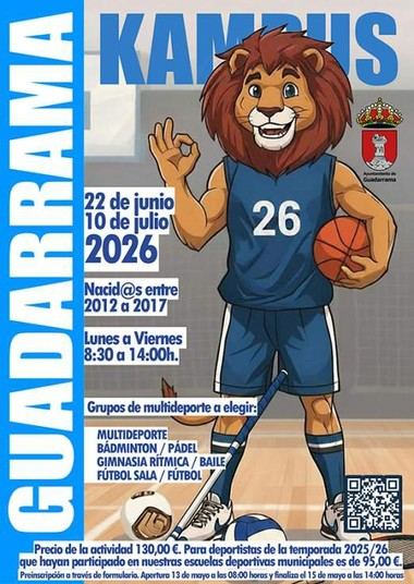 Inscripciones para el campus GK26 de deportes abrirán el 13 de mayo