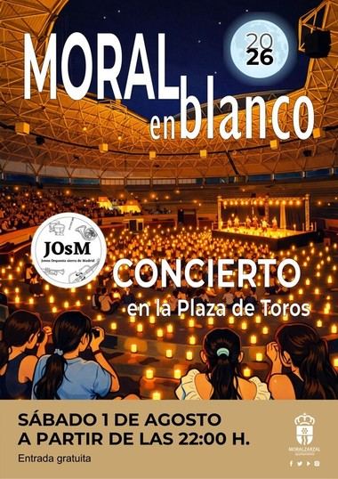 Concierto gratuito de la Joven Orquesta Sierra de Madrid en Moralzarzal el 1 de agosto