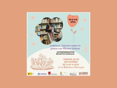 Miriam Urbano celebra la poesía en su ludoteca