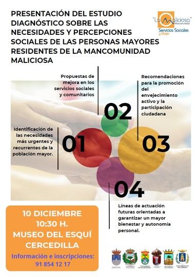 La Mancomunidad presenta un estudio sobre las necesidades de personas mayores