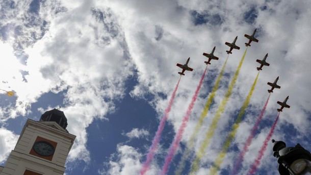 Exposición en la Real Casa de Correos celebra 40 años de la Patrulla Águila