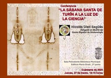 Conferencia sobre la Sábana Santa de Turín con enfoque científico en Valdemorillo