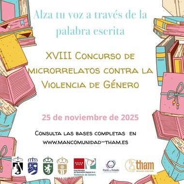 Convocan el XVIII Concurso de Microrrelatos contra la Violencia de Género