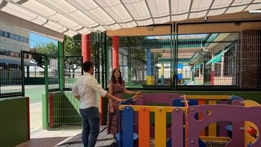Galapagar implementa medidas de climatización en colegios ante el calor