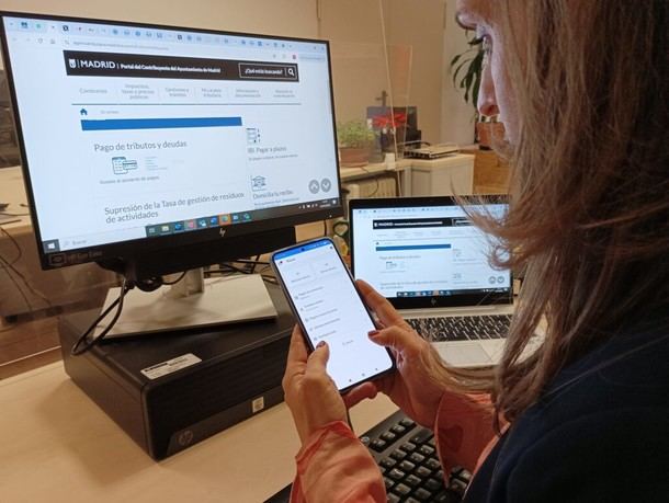 Más de 300.000 pagos municipales se han realizado en Madrid a través de Bizum desde febrero