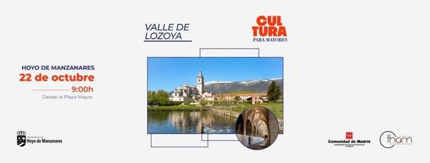 Excursión cultural para mayores de Hoyo de Manzanares al Monasterio de El Paular el 22 de octubre