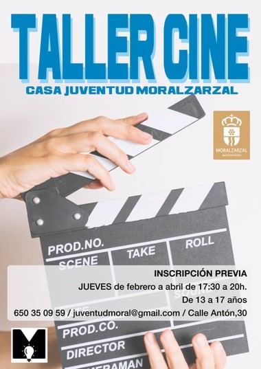Abren inscripciones para el Curso de Cine y Cortometraje en Moralzarzal