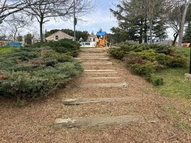 Moralzarzal renueva el parque de la calle Los Morales con enfoque sostenible