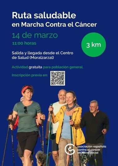 Moralzarzal organiza una nueva Ruta Saludable contra el cáncer el 14 de marzo