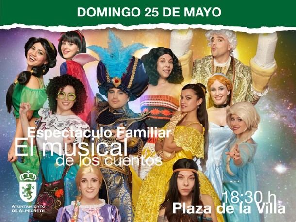 Musical familiar animará la plaza de la Villa este domingo