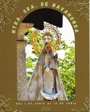 Calendario de la Virgen de Navahonda para 2025