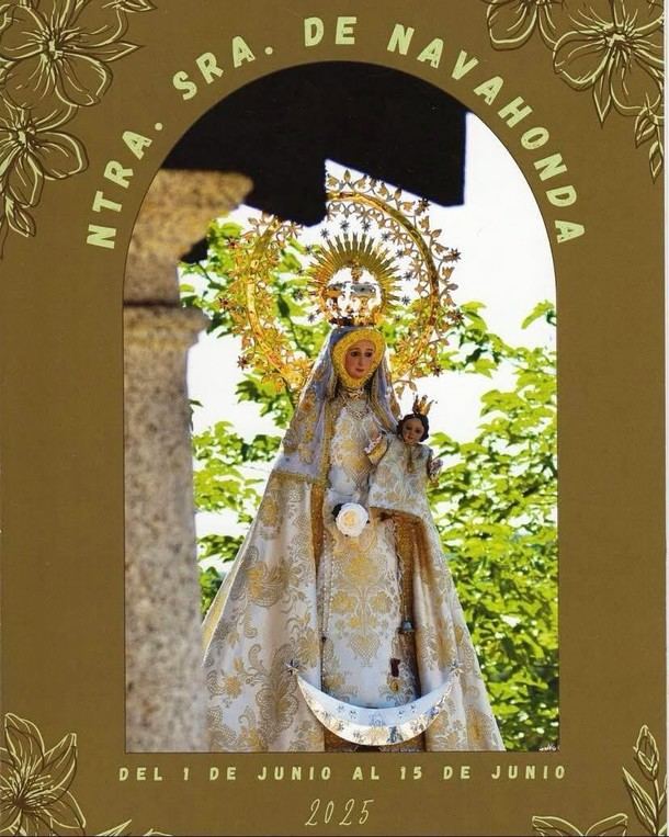 Calendario de la Virgen de Navahonda para 2025