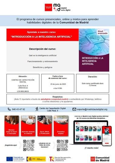 Cursos gratuitos de habilidades digitales en Los Molinos