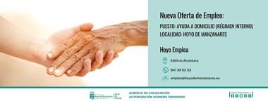 Empleo disponible en Hoyo de Manzanares