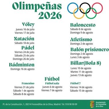 Presentan las Olimpeñas 2026 en Fresnedillas de la Oliva