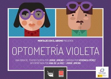 'El Teatro Municipal Carlos Saura acoge la comedia 'Optometría Violeta' el 5 de abril'
