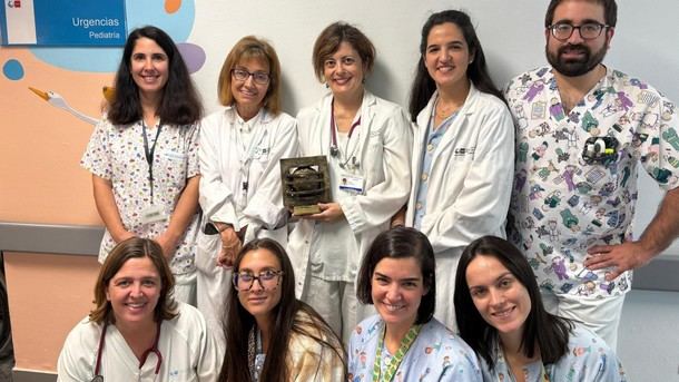 Hospital Puerta de Hierro recibe premio por mejorar la calidad de datos en pediatría