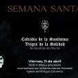 Procesión de la Virgen de la Soledad en Boadilla el 11 de abril