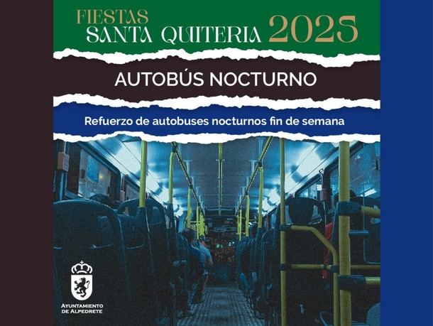 Refuerzo de autobuses en Alpedrete por las fiestas patronales