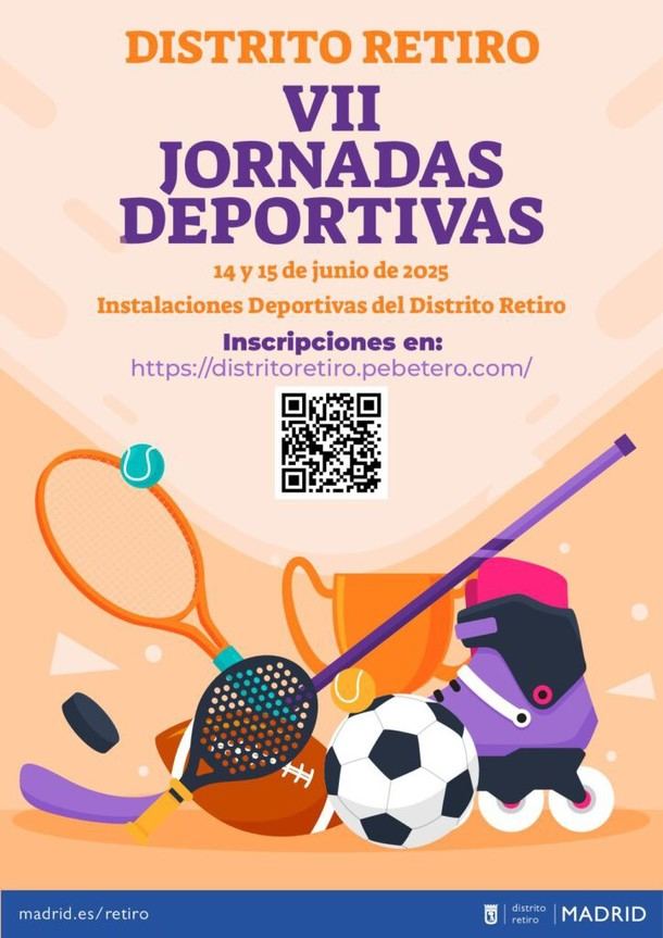 Retiro acoge las VII Jornadas Deportivas el 14 y 15 de junio