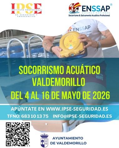 Inscripciones abiertas para el Curso de Socorrismo Acuático en Valdemorillo