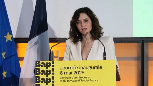 Díaz Ayuso presenta en Francia los avances ambientales de Madrid para las futuras generaciones
