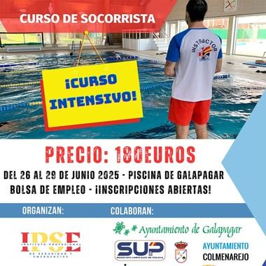 Descuentos para empadronados en curso de socorrismo acuático en Galapagar